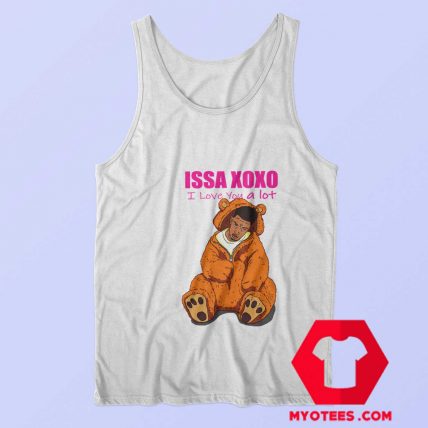 Teddy Bear 21 Savage Valentines Day Funny Tank Top