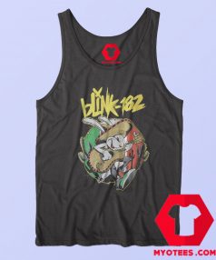 Travis Barker Blink 182 Mexico Graphic Tank Top