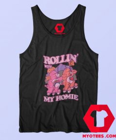 Vintage Care Bear Roller Skating Graphic Tank Top