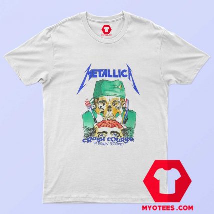 Vintage Metallica Crash Course Pushead T shirt