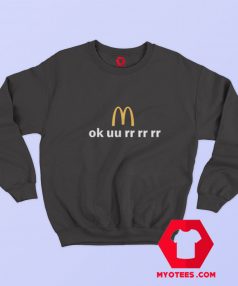 ok uu rr rr rr The MCD Cardi B Offset Meal Sweatshirt