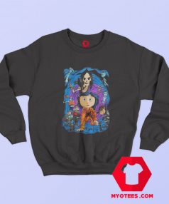 Coraline Spiral Tunnel Character Graphic Sweatshirt