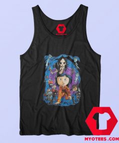 Coraline Spiral Tunnel Character Graphic Tank Top