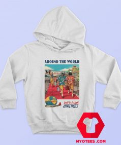 Daft Punk Around The World Album Retro Hoodie