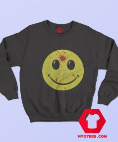 Emoticon Smiley Head Shot Sweatshirt