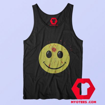 Emoticon Smiley Head Shot Tank Top