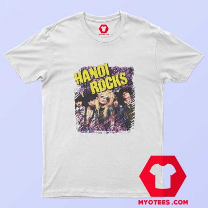 Hanoi Rocks Uzi Suicide Graphic T shirt