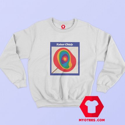 Kaiser Chiefs Lollipop Band Logo Graphic Hoodie Sweatshirt