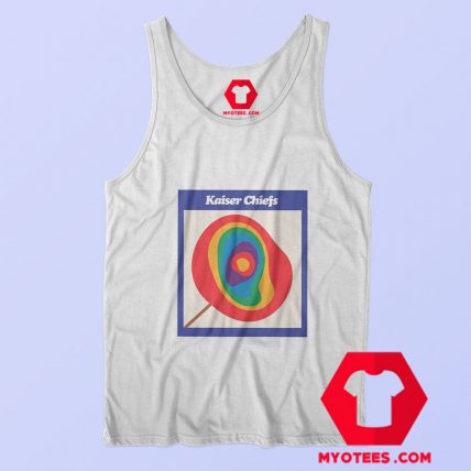 Kaiser Chiefs Lollipop Band Logo Graphic Tank Top