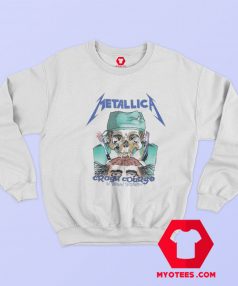 Metallica Crash Course In Brain Surgery Vintage Sweatshirt