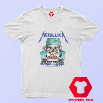 Metallica Crash Course In Brain Surgery Vintage T shirt