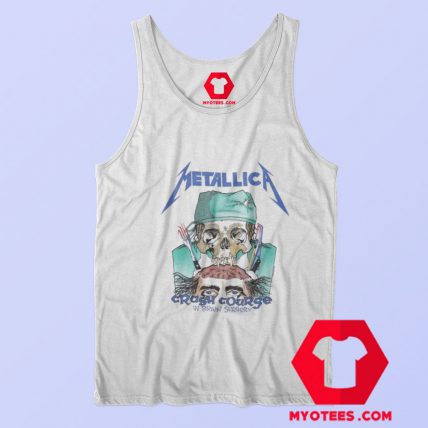 Metallica Crash Course In Brain Surgery Vintage Tank Top