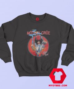 Motley Crue Allister Fiend Stain Graphic Sweatshirt