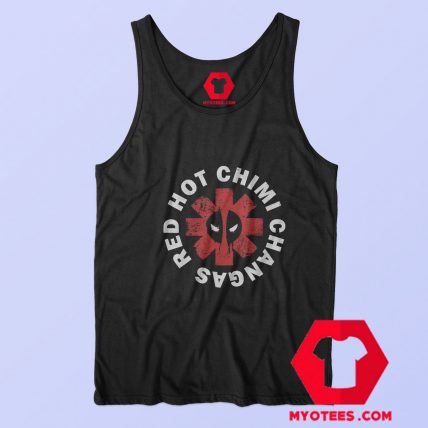 Red Hot Chili Peppers Deadpool Parody Tank Top