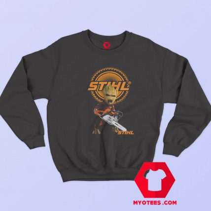 STIHL Baby Groot Chainsaw Guardians Sweatshirt