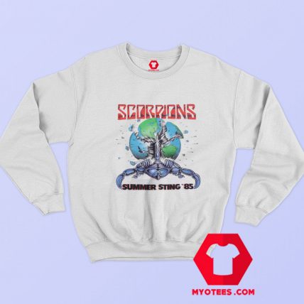 Scorpions Summer Sting Tour Vintage Sweatshirt