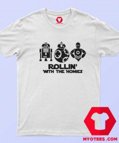 Star Wars Rollin With The Homies Graphic T shirt