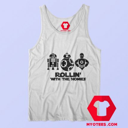 Star Wars Rollin With The Homies Graphic Tank Top