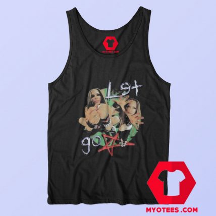 Vintage Let Go Star Tour Concert Avril Lavigne Tank Top