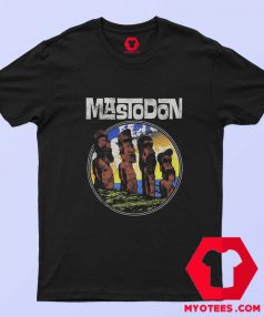 Vintage Mastodon Easter Statues Graphic T shirt