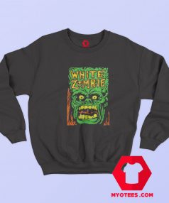 WHITE ZOMBIE Monster Yell Graphic Vintage Sweatshirt