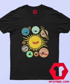 Funny Goofy Solar System Kids Science T shirt