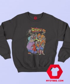 Goofy Movie Characters Graphic Unisex Sweatshirt