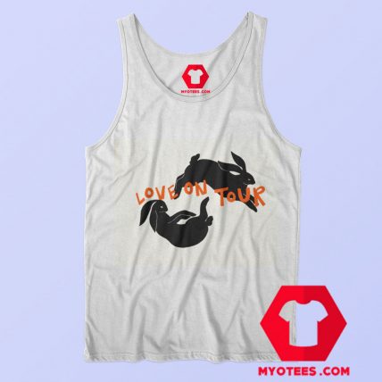 Harry Style Rabbit Love On Tour Unisex Tank Top