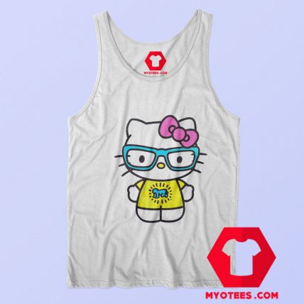 Hello Kitty X Keith Haring Funny Vintage Tank Top