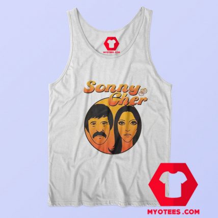 Sonny Cher Comedy Hour Illustration Tank Top