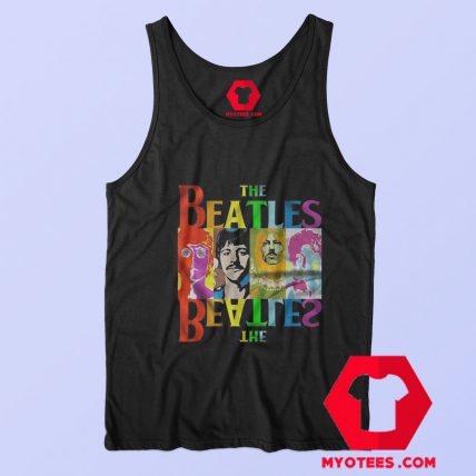 The Beatles Rainbow Painting Andy Warhol Tank Top