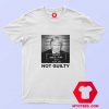 Trump Not Guilty Mugshot Funny Graphic T shirt