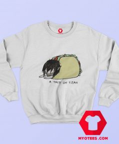 A Sandwich On Titan Funny Graphic Sweatshirt