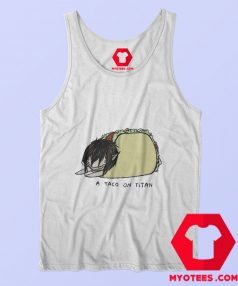 A Sandwich On Titan Funny Graphic Tank Top