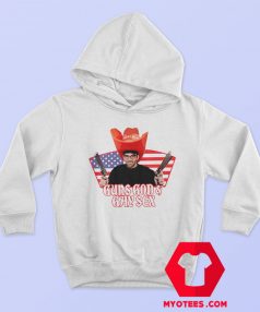 American Guns God And Gay Sex Graphic Hoodie