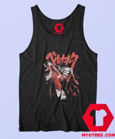 Berserk Guts Sword The Dragon Slayer Graphic Tank Top