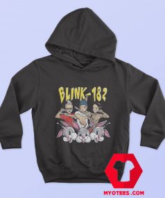 Blink 182 Band & Bunnies Funny Graphic Hoodie