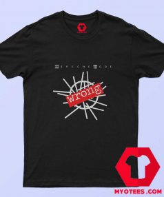 Depeche Mode Wrong Album Cover T shirt