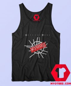 Depeche Mode Wrong Album Cover Tank Top