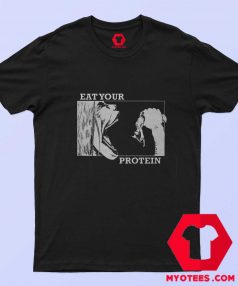 Eat Your Protein Gym Funny Attack on Titan T shirt