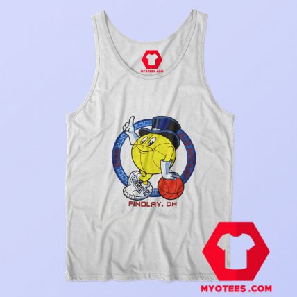 Gus Macker Findlay Yellow BasketBall Tank Top