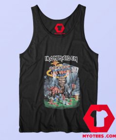 Iron Maiden Eddie In Vegas Vintage Graphic Tank Top