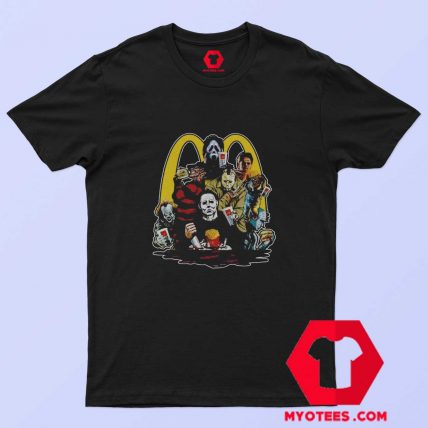 Killers Mcdonalds Lunch Time Horror Movie T shirt