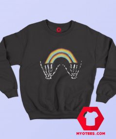 Louis Tomlinson rainbow skeleton Sweatshirt