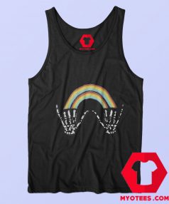 Louis Tomlinson rainbow skeleton Tank Top