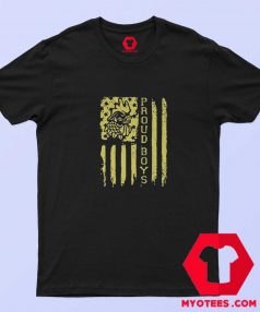 Proud Boys American Flag Graphic Unisex T shirt