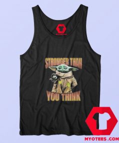 Star Wars Mandalorian Grogu Stronger Than You Tank Top