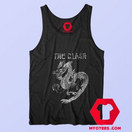 The Clash Dragon Vintage Graphic Tank Top