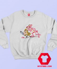 The Pink Panther Inspector Clouseau Cartoon Sweatshirt