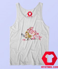 The Pink Panther Inspector Clouseau Cartoon Tank Top